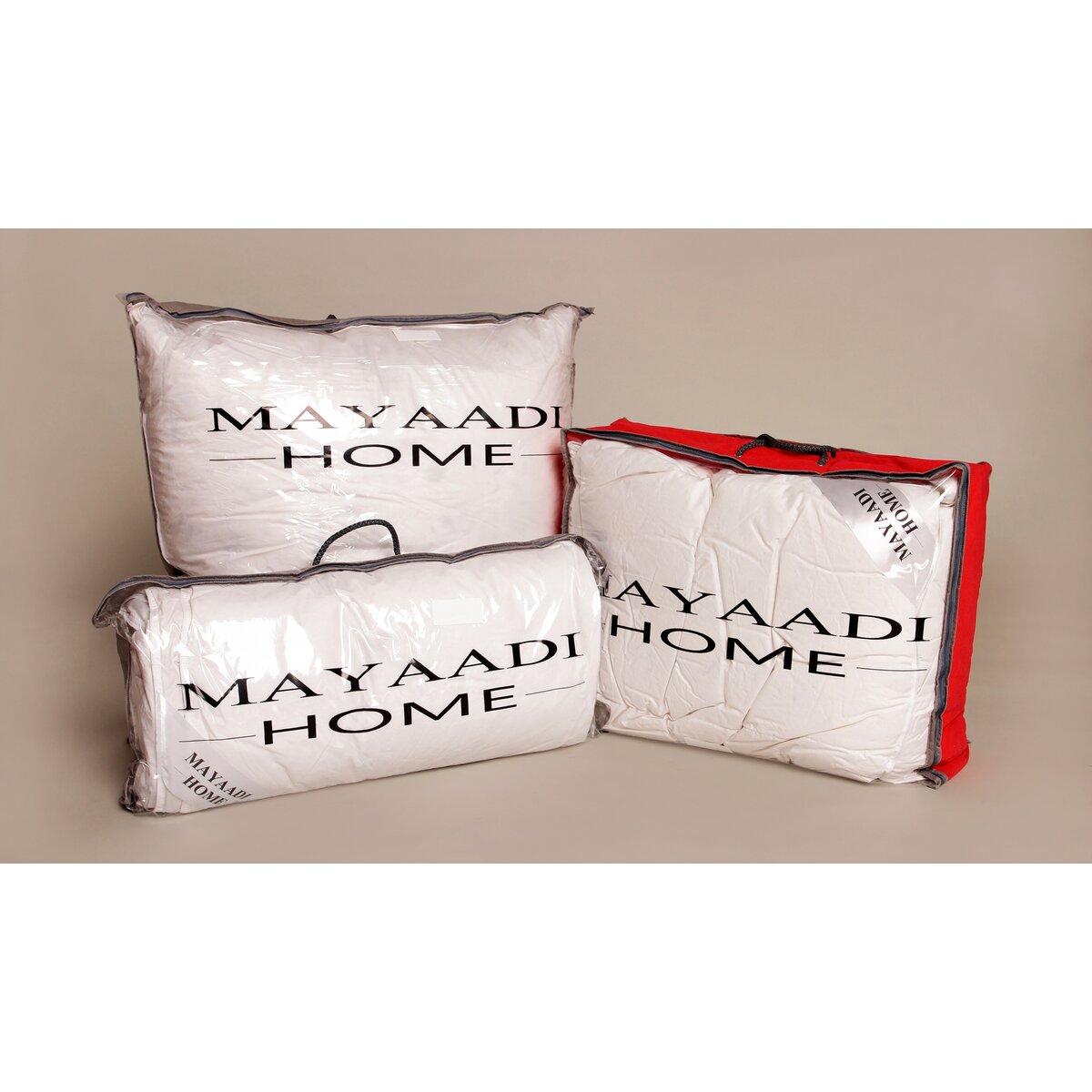 MA95 Daunendecke Decken 240x260 cm 70% DAUNEN - 30% FEDERN - 1200 G 100% Natur Bettdecke