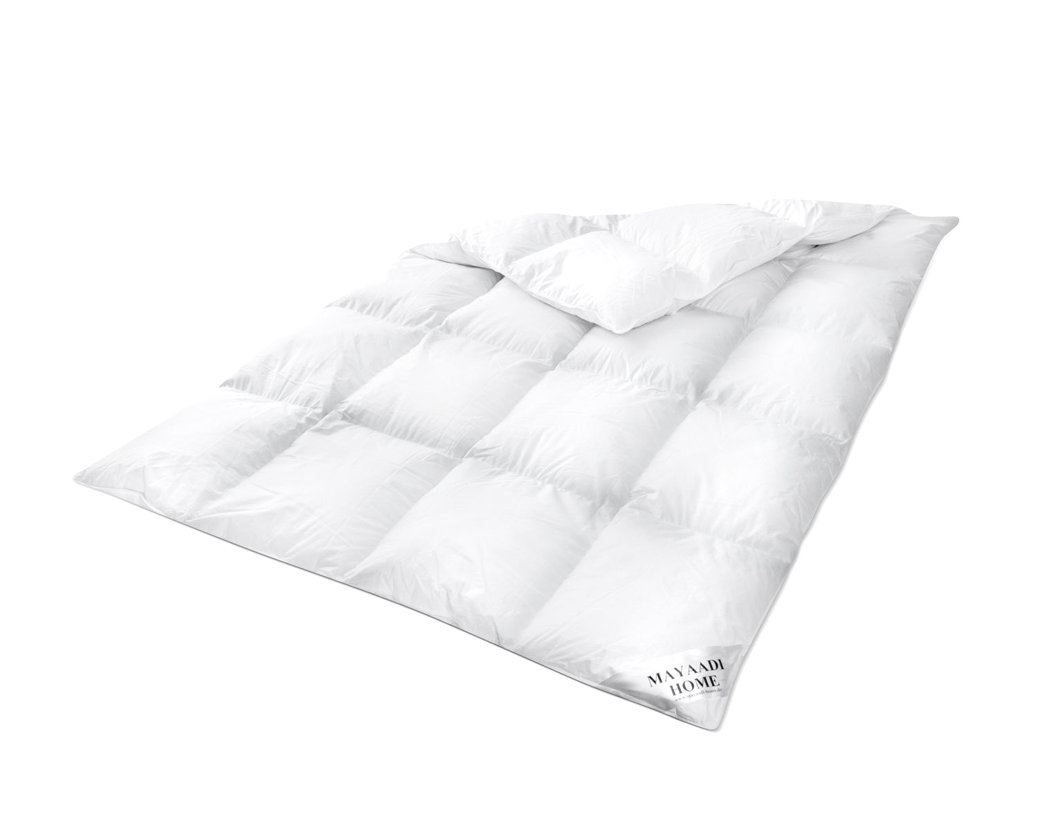 MA29 Daunendecke Bettdecke Oberbett Daunen Federn Decke 15 % Daunen - 85 % Federn 135x200 cm 1250g