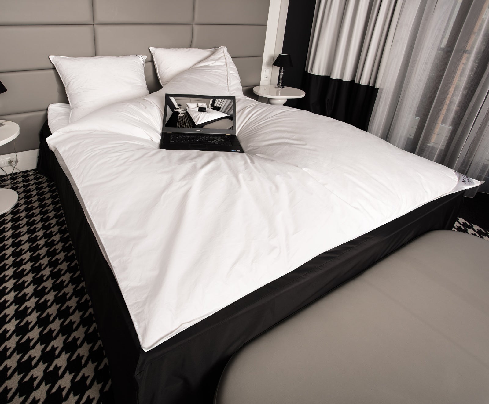 MA60 Ballonbett Bettdecke Oberbett Decke Federbett 3500g 100 % Federn 155x220 cm