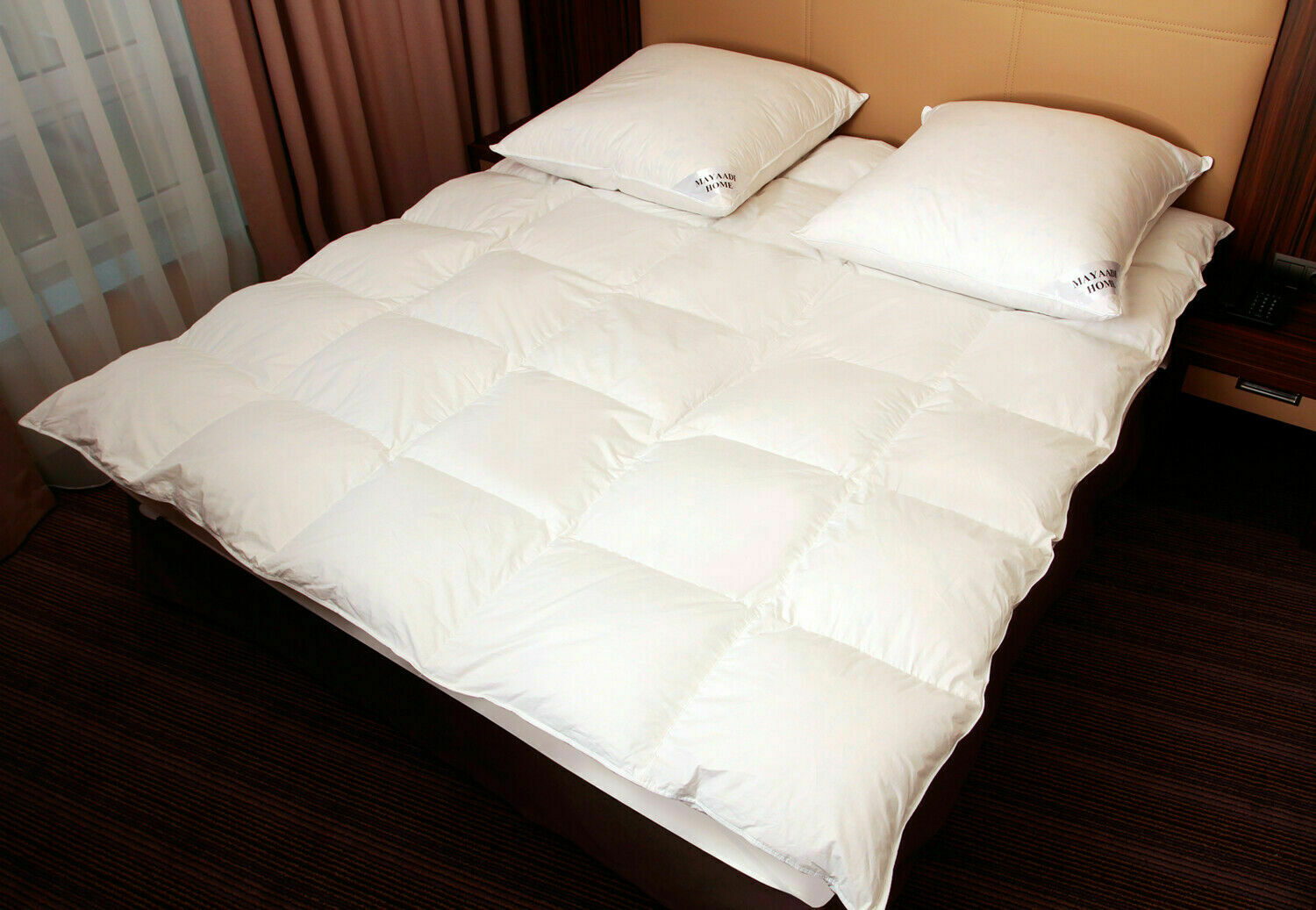 MA48 WINTER Daunendecke Bettdecke Oberbett Decke 70 % Daunen - 30 % Federn - 200x220 cm 2200g